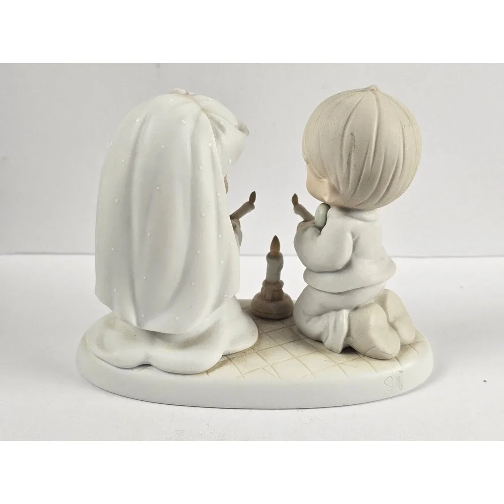 Vintage Precious Moments Wedding Figurine The Lord Is Your Light To Happiness